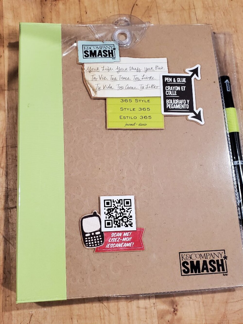 K&Company SMASH Book Folio in 365 Style Brand New